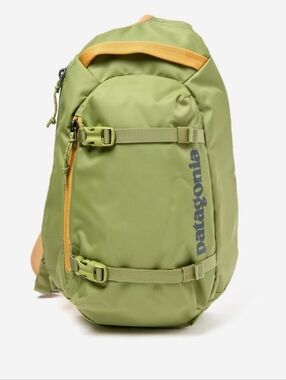 Patagonia ATOM SLING Backpack - Olive Green and Yellow NWT